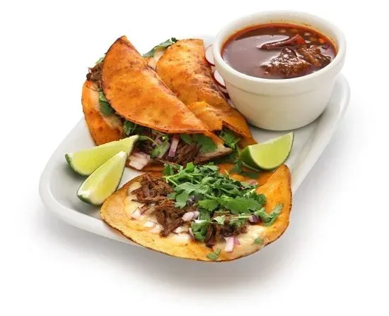 (3) Birria Tacos