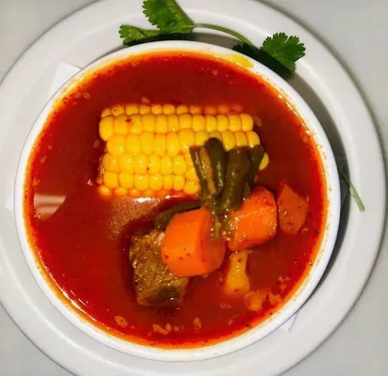 Tortilla soup bowl