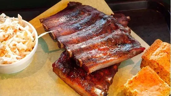 Full Rack Pork Ribs...Smoked ＆ Voted Best in the Valley