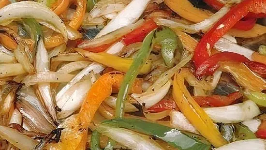 Grilled Onion and Peppers