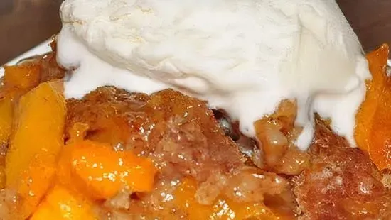 Homemade Peach Cobbler