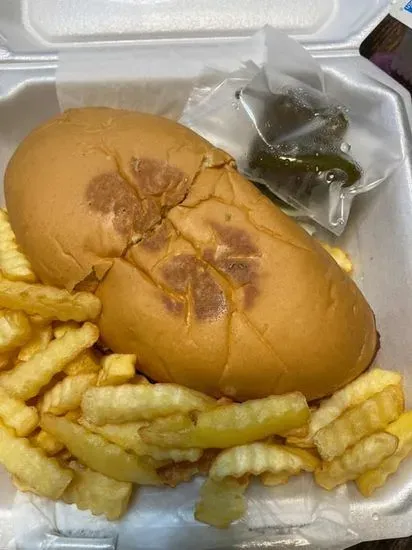 Torta Combo ( Torta with French Fries)