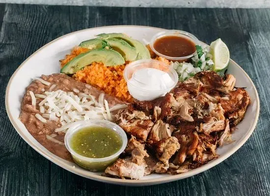 Plato de Carnitas / Carnitas Plate