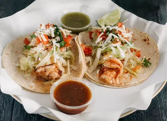 Tacos de Camarón / Shrimp Tacos