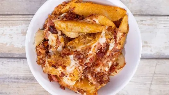 Potato Wedges with Cheese & BB