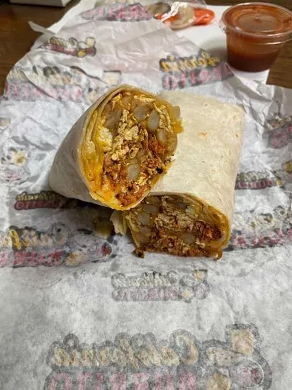 Lengua (Tongue) Burrito