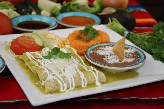 Enchiladas Verdes