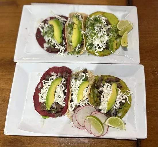 Tacos Tri-Color