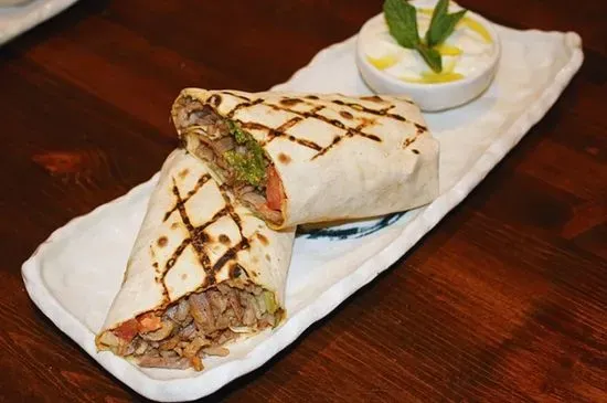 Lam-Beef Gyros Wrap