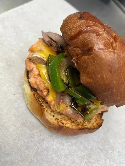 Southwest Salmon Burger