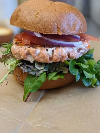 Classic Salmon Burger