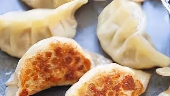 10. Pot Stickers (7) (Pan Fried)