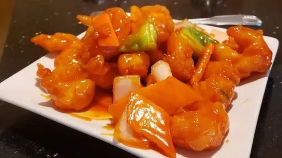 95. Sweet & Sour Shrimp