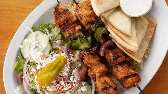 Chicken Kabob Platter