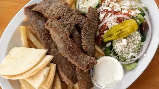 Lamb-Beef Gyro Platter