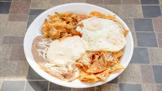 Chilaquiles c/ huevo