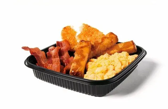 3PC French Toast Sticks Platter w/ Bacon