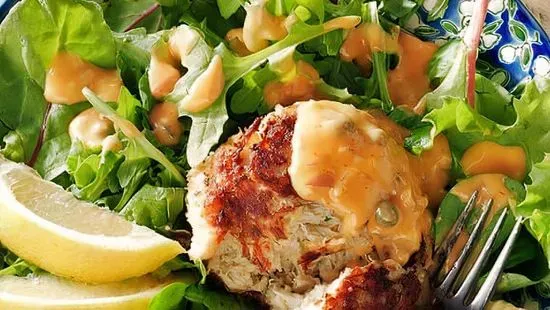 Crab Cake Salad