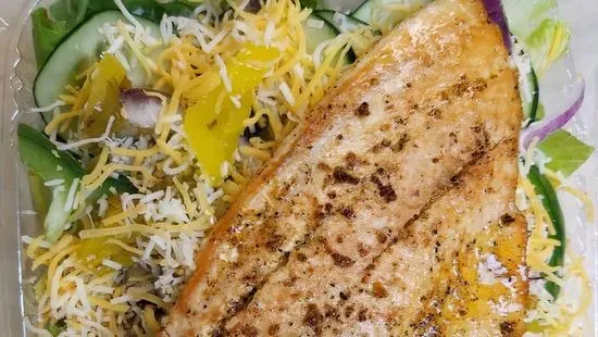 Grilled Fish Salad