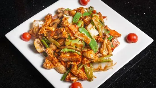 41. Bean Curd with Mixed Vegetables