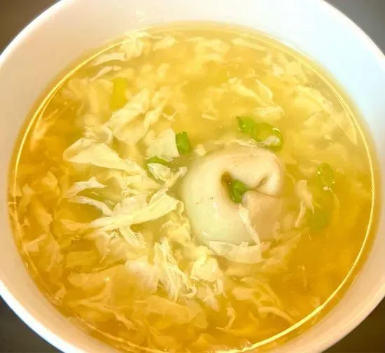 28. Wonton Egg Drop Soup