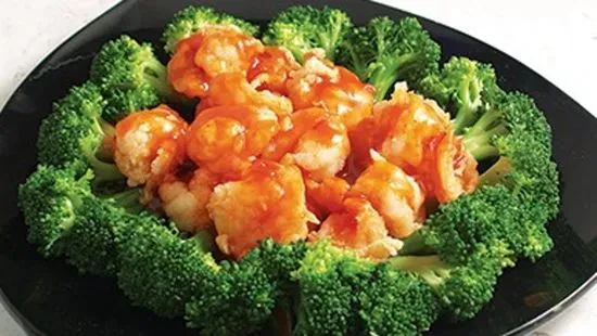 C19. Shrimp with Broccoli