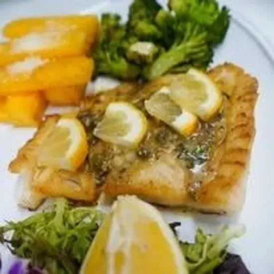 BAKED COD PICCATA