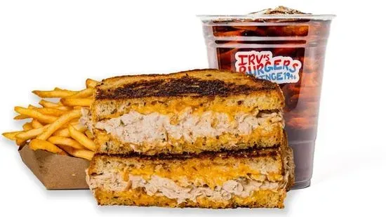 *Tuna Melt Sandwich (Combo)