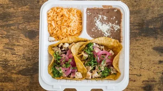 Two Chicken Tacos Combo