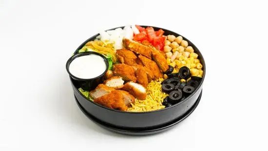 Fried Chicken "Zinger" Rice Bowl