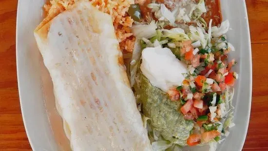 Shrimp Chimichanga