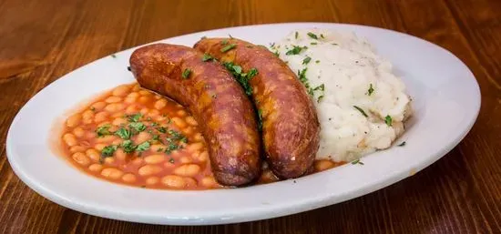 Irish Bangers and Mash