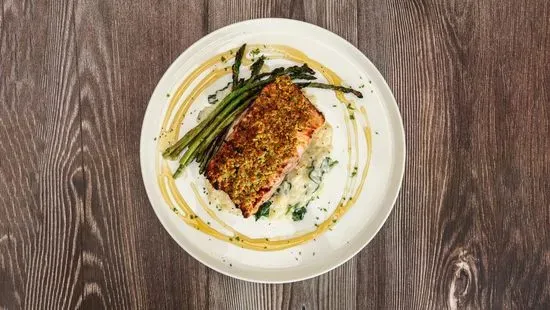 Pistachio Crusted Salmon