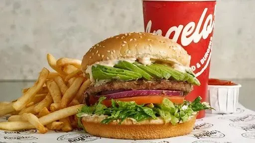 Avocado Burger Combo