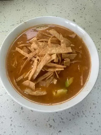 Tortilla Soup with Chicken