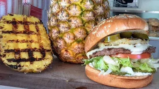 Pineapple Jalapeño Burger