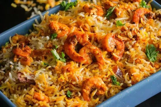 Shrimp Biryani 