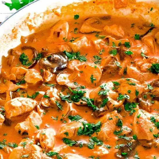 Chicken Mushroom curry 