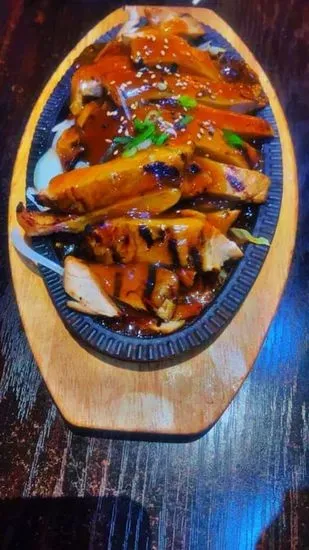 Chicken Teriyaki Sizzling Plate