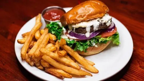 Peppercorn Bleu Burger