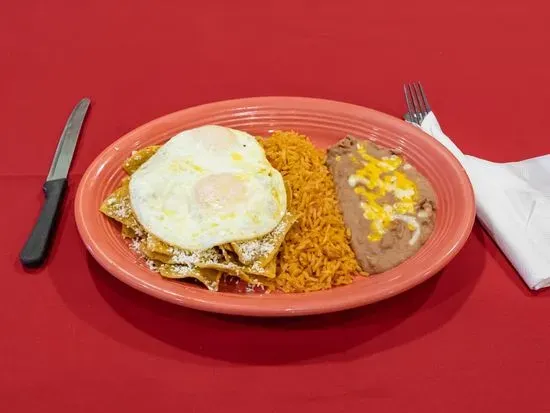 Chilaquiles with Egg