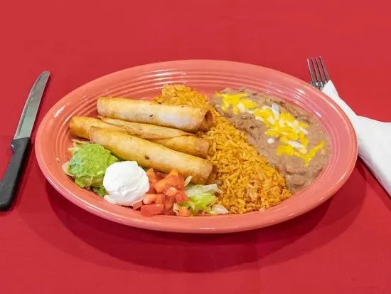 Flautas Plate