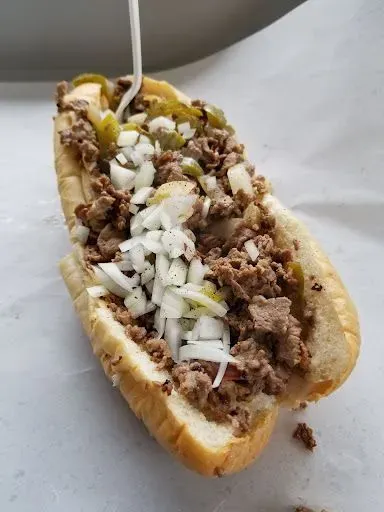 Chicken Finger Cheese Steak
