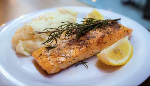 Roasted Salmon And 1 Side