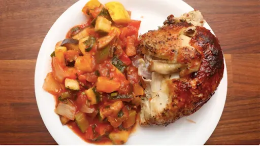 1/4 Chicken + 1 Side + 1 Sauce