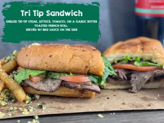BBQ Tri-tip Sandwich