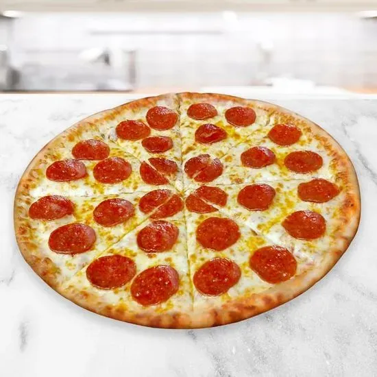 Large Thin Crust Pepperoni Pizza