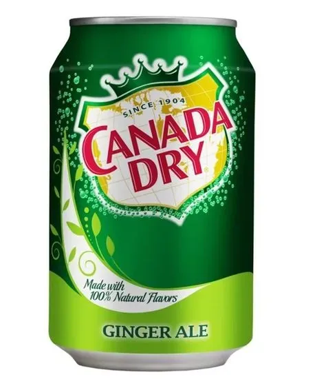 Ginger Ale Soda Can