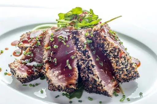 Grilled Yellowfin Tuna