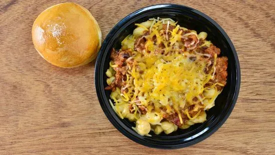 Mac and Cheese Bowl with Chili